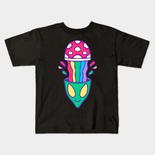 Alien Mushroom Kids T-Shirt